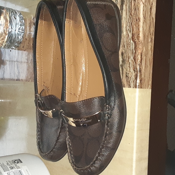 COACH SLIP-ON FLAT LOAFERS MINT CONDITION - Picture 4 of 7